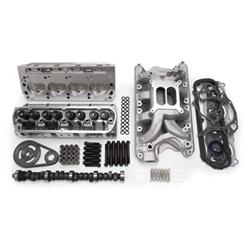 Top End Engine Kit, Power Package, Intake, Heads, Cam, Timing Chain, Head Bolts, 351W SB Ford, 400 HP-412 TQ.