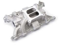 Intake Manifold, Performer, Dual Plane, Aluminum, Natural, Square Bore, Buick, Land Rover, Oldsmobile, 3.5L