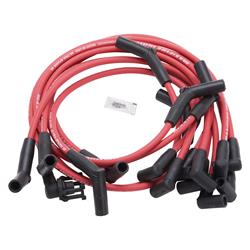 Spark Plug Wires, Max-Fire Ultra Spark, Spiral Core, 50 ohms, 8.5mm, Red, Ford Small Block, Set