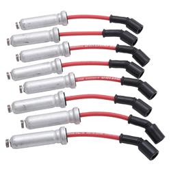 Spark Plug Wires, 8.5mm, Red, Short 9 in. Length, Set