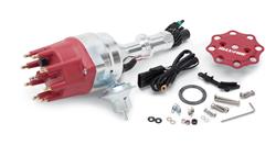 Distributor, Ready To Run, Magnetic Pickup, Vacuum Advance, Fixed Collar, Pontiac V8, Kit