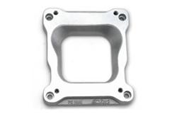 Carburetor Adapter, Competition, Aluminum, Q-Jet Carb To Square Bore Single Plane Intake, 0.75 in. Thick, Each