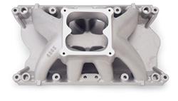 Intake Manifold, Glidden Victor, Single Plane, Aluminum, Natural, Dominator, Ford, 351W, Each