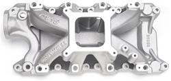 Intake Manifold, Super Victor EFI, Aluminum, Multi-Port, Fits 8.2 in. Deck Height Only, Ford, 5.0L, Each