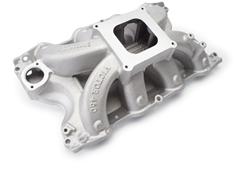 Intake Manifold, Victor, Single Plane, Aluminum, Natural, Square Bore, Ford, 429/460, Each