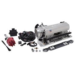 Fuel Injection System, Pro-Flo 4 XT, Self-Learning, Sequential Multi-Port, 450 HP Max, SB Chevy with Vortec or E-Tec heads, Kit