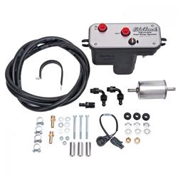 Fuel Pump, Electric, External, Universal EFI Sump, 67 gph, 35-90 psi, Filter, Hose, Fittings, Mounting Hardware, Kit