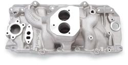 Intake Manifold, Performer TBI, Aluminum, Natural, Throttle Body, Chevy, GMC, 454, Each