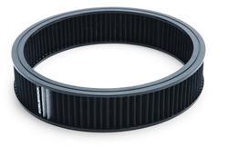 Air Cleaner Element, Pro-Flo, Round, 14.00 Diameter, Cotton Gauze, Pro-Charge Stripe, Black, Each