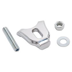 Distributor Hold-Down Clamp, Steel, Chrome, Stud Mount, Chevy, Each