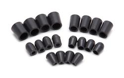 Vacuum Caps, Assortment, Rubber, Set of 20