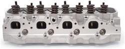 Cylinder Head, E-Street, Aluminum, Assembled, 110cc Combustion Chamber, Oval Port, Chevy, Big Block, Each