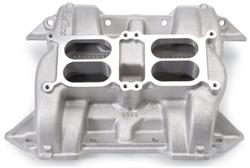 Intake Manifold, CH-28 Dual Quad, Aluminum, Natural, Dual Square Bore, Mopar, RB, 6.8L, 7.0L, 7.2L, Each