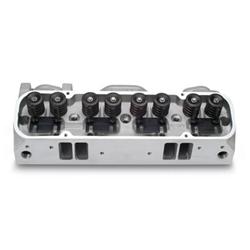 Cylinder Head, Performer RPM, Aluminum, Assembled, 72cc Chamber, 215cc Intake Runner, Pontiac, 389-455, Each