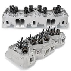 Cylinder Head, Aluminum, Assembled, 220cc Intake Runner, Chevy, 348, 409, Hydraulic Flat Tappet, Each