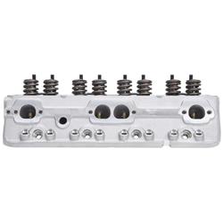 Cylinder Head, Performer, Aluminum, Assembled, 64cc Chamber, 185cc Intake Runner, Chevy, 302, 327, 350, 400