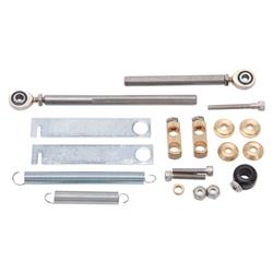 Throttle Linkage Kit, Progressive, Dual Quad, Inline Mount, Carter, Edelbrock, Kit