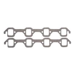 Exhaust Gaskets, Composite with Steel Core, Stock Port, Ford, Mercury, 289, 302, 351W, Pair