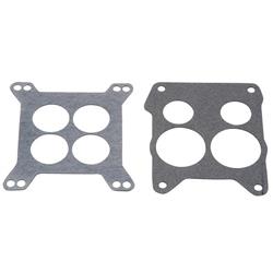 Carburetor Adapter Gasket, Square Bore and Spread Bore, Fiber, 0.032 in. Thick, Pair