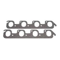 Exhaust Manifold Gaskets, Composite with Steel Core, Oval Port, Ford, 302/351 Clevor, 351M, 400M, Pair