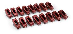 Rocker Arm; Red Roller Rocker Arms; Small Block Ford; 3/8 in.;Ratio 1.6 to 1; Qty 16