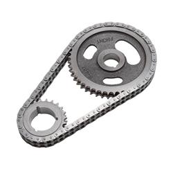 Timing Chain and Gear Set, Performer-Link, Double Roller, Iron/Steel Sprockets, V6/Small Block, Set