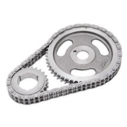 Timing Chain and Gear Set, Performer-Link, Double Roller, Iron/Steel Sprockets, Mopar, Big Block, Set