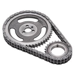 Timing Chain and Gear Set, Performer-Link, Double Roller, Iron/Steel Sprockets, Chevy, Big Block, Set