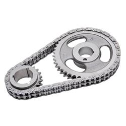 Timing Chain and Gear Set, Performer-Link, Double Roller, Iron/Steel Sprockets, Pontiac, V8, Set