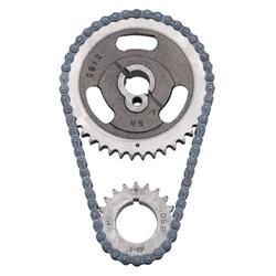 Timing Chain and Gear Set, Performer-Link, Double Roller, Iron/Steel Sprockets, Ford, 302/351, Requires 2-Piece Fuel Pump Eccentric, Set