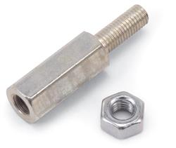 Installation Item, Rod Extension, 1/4 in.-28 x 1 3/4 in. Length, 11/16 in. Thread Length, Automatic Transmission Extension, Mopar, Kit