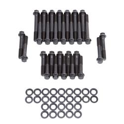 Cylinder Head Bolts, Chromoly, Black Oxide, Hex Head, Washers, AMC, 304-401, Kit