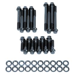 Cylinder Head Bolts, Chromoly, Hex, for Use On Edelbrock Performer RPM Heads Only, Mopar, 318, 340, 360, Kit