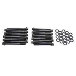 Cylinder Head Bolts, Hex Head, Washers, Ford, 429, 460, Stock, Edelbrock Performer RPM Heads, Kit