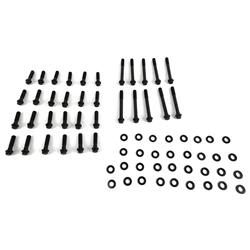 Cylinder Head Bolts, Chromoly, Hex Head, Washers, Mopar, Big Block, Stock, EDL Performer RPM Heads, Kit