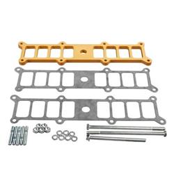 Intake Manifold Spacer, Wood, 0.50 in. Thick, Gaskets, for Use On EDL Performer RPM II EFI, Ford, 5.0L, Kit