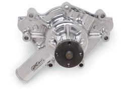 Water Pump, Victor Series, Mechanical, High-Volume, Aluminum, Polished, Clockwise, Mopar, Small Block, Each