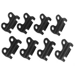 Guideplates, Flat, Steel, 5/16 in., Pontiac, 389, 400, 421, 428, 455, for EDL Performer Pontiac Head, Set of 8