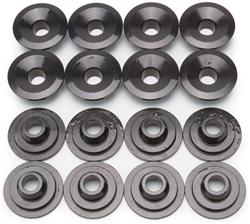 Valve Spring Retainers, Steel, 7 Degree, 1.254 in. Outside Diameter, .600 in. Inside Diameter, Set of 16