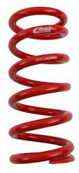 Coilover Spring, Powdercoated, 2.500 in. Inside Diameter, 8.000 in. Length, 400 lbs./in.Spring Rate, Each