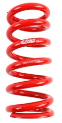 Coilover Spring, Powdercoated, 2.500 in. Inside Diameter, 8.000 in. Length, 550 lbs./in.Spring Rate, Each