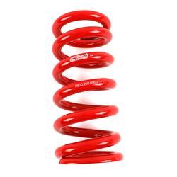 Coilover Spring, Red Powdercoated, 2.5 in. Inside Diameter, 8.0 in. Length, 900 lbs./in.Spring Rate, Each