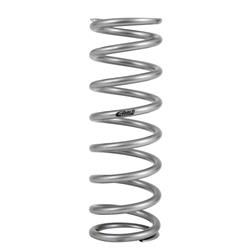 Coilover Springs, 500 lbs./in. Rate, 3.00 in. I.D., 10.00 in. Length, Silver Powdercoated, Each