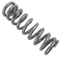 Coilover Spring, Silver Powdercoated, 2.50 in. Inside Diameter, 12 in. Length, 600 lbs./in.Spring Rate, Each