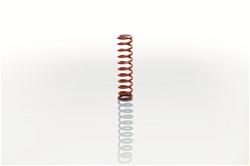 Coilover Spring, Powdercoated, 2.500 in. Inside Diameter, 14.000 in. Length, 200 lbs./in.Spring Rate, Each