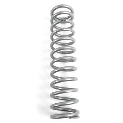 Coilover Spring, Silver Powdercoated, 2.5 in. Inside Diameter, 14 in. Length, 125 lbs./in. Rate, Each