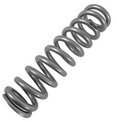 Coilover Spring, 600 lbs./in. Rate, Silver Powdercoated, 3.00 in. I.D., 16.00 in. Length, Each