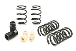 Lowering Springs, Pro-Kit, Front and Rear, Black Powdercoated, Ford, Kit