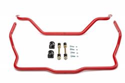 Anti-Roll Bars, Front/Rear, 35mm/25mm Diameter, Tubular/Solid Steel, Red, Ford, Kit