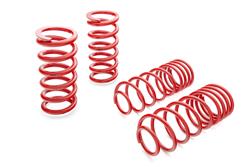 Lowering Springs, Sportline, Front and Rear, Red Powdercoated, GM, Kit